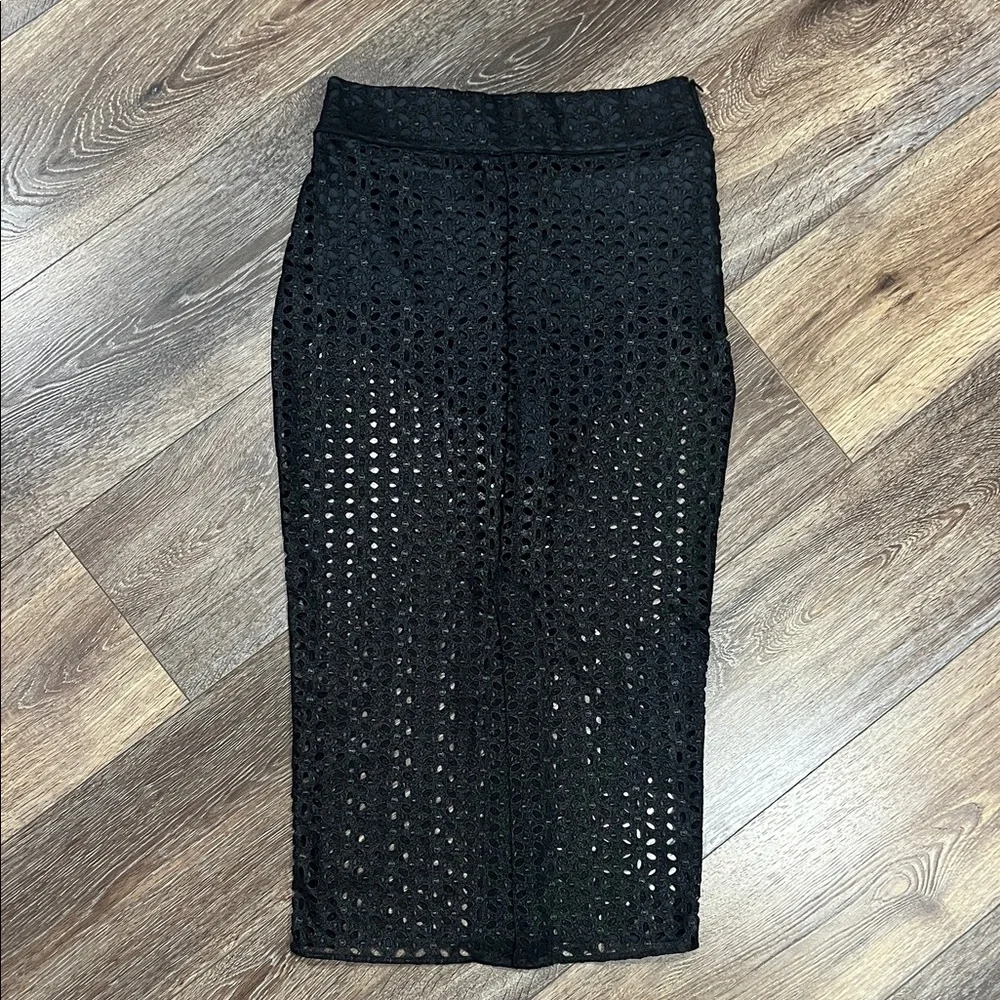 AGENT PROVOCATEUR “DEBORAH” Beautiful Skirt in Black W/ Front & Back Slit 🖤 - Picture 4 of 10